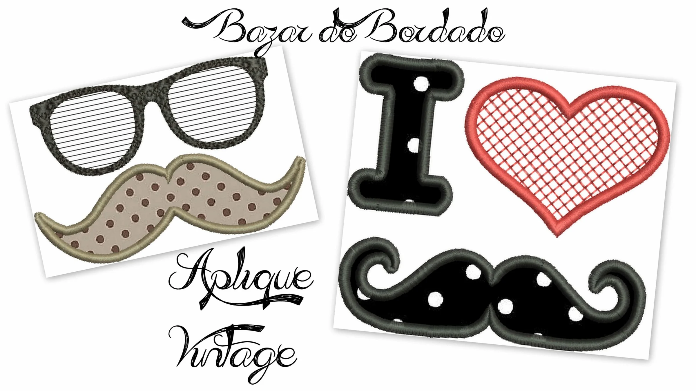 Matriz de Bordado - Aplique PAI Vintage