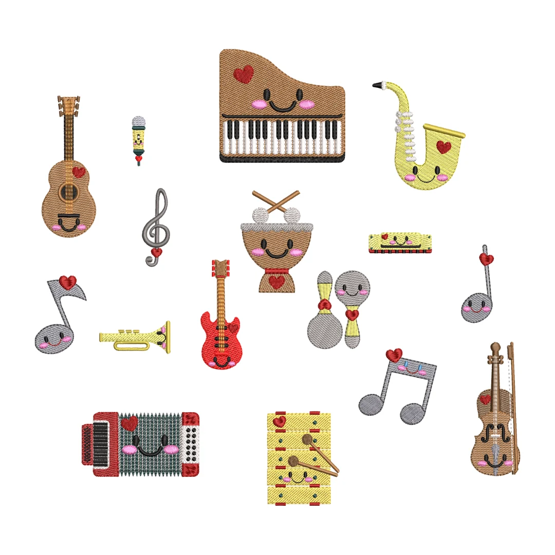 Matrizes de Bordado - Instrumentos