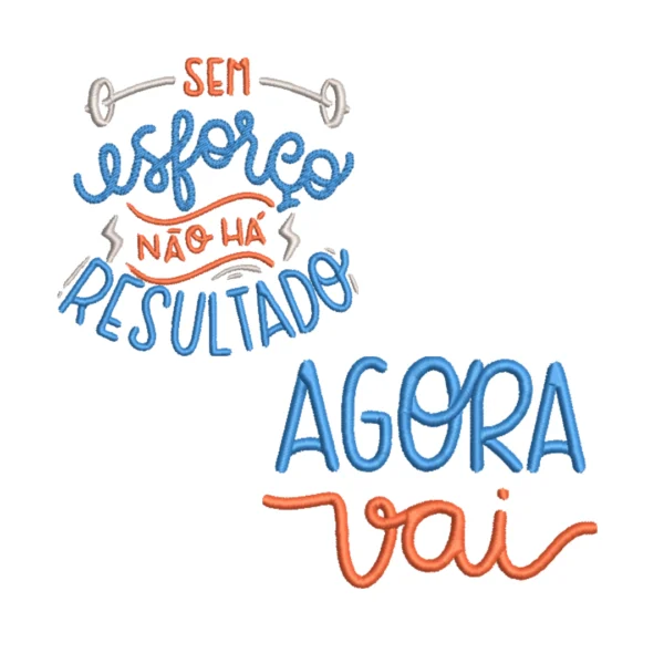 Matrizes de Bordado - Frases Academia