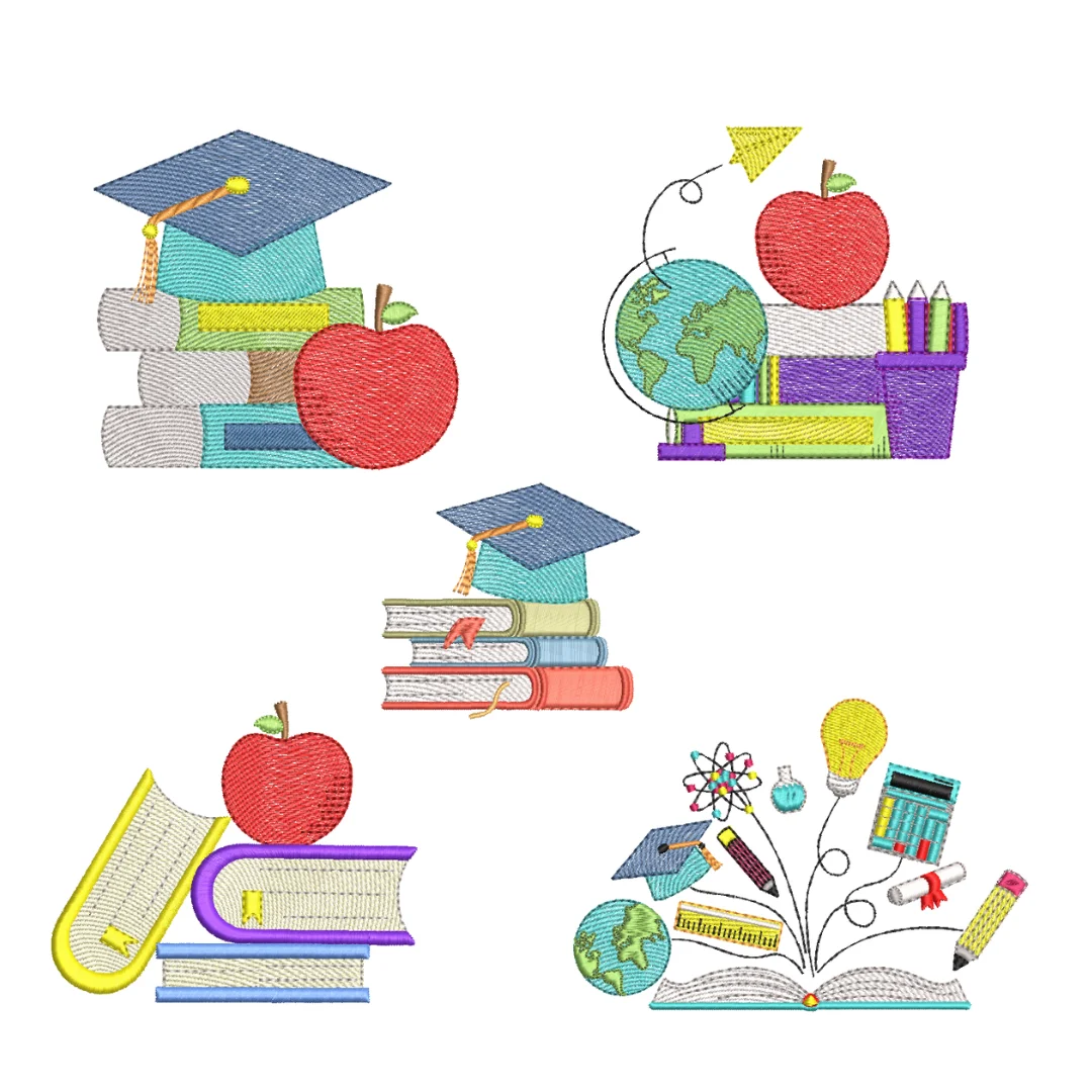 Matrizes de Bordado - Kit Livros dos Professores