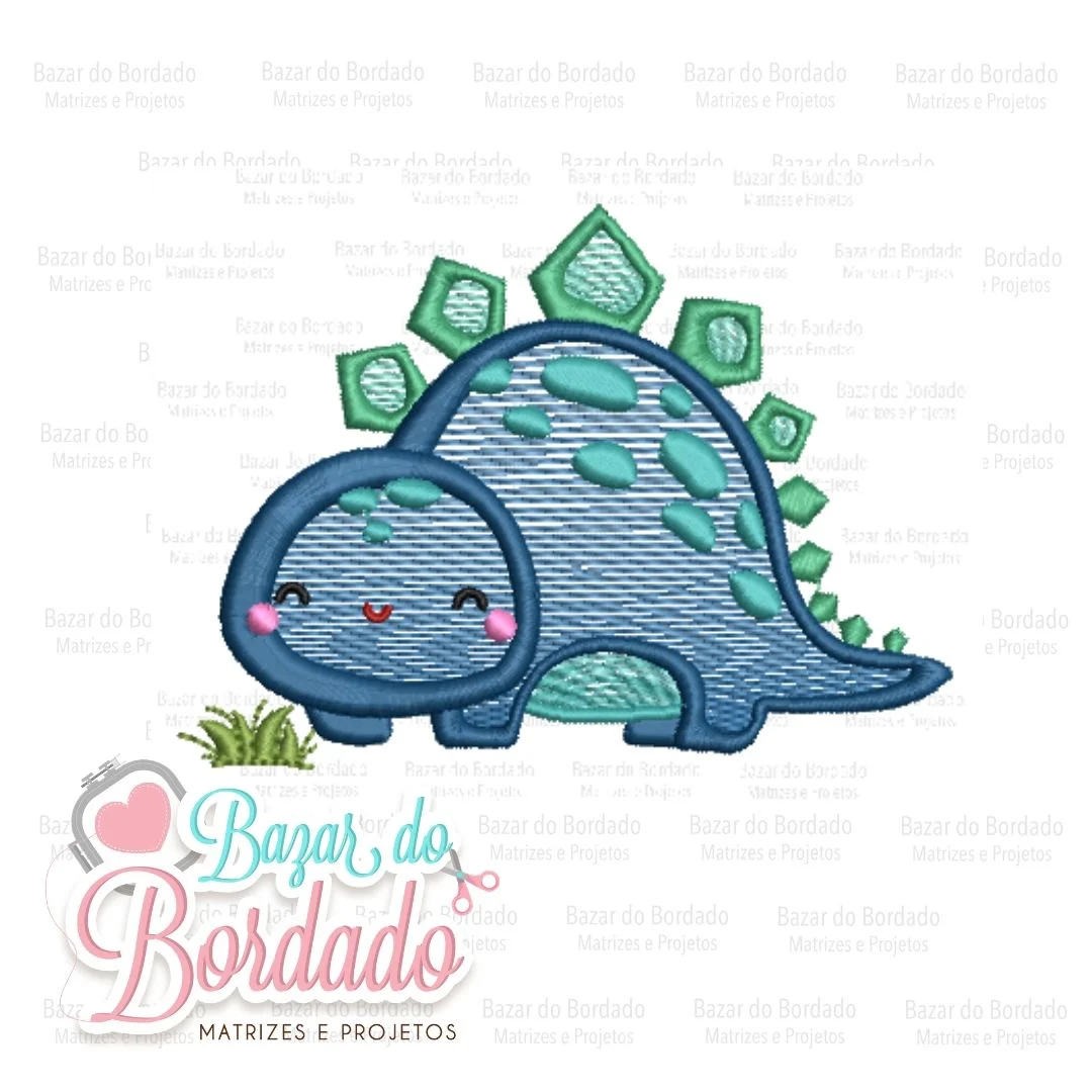 Matriz de Bordado - Dino 1