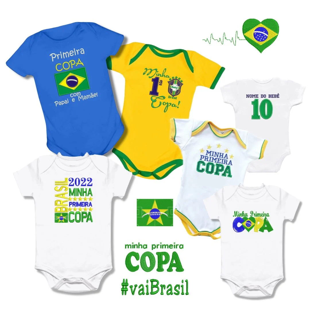 Matriz de Bordado - Primeira Copa - Pacote Promocional