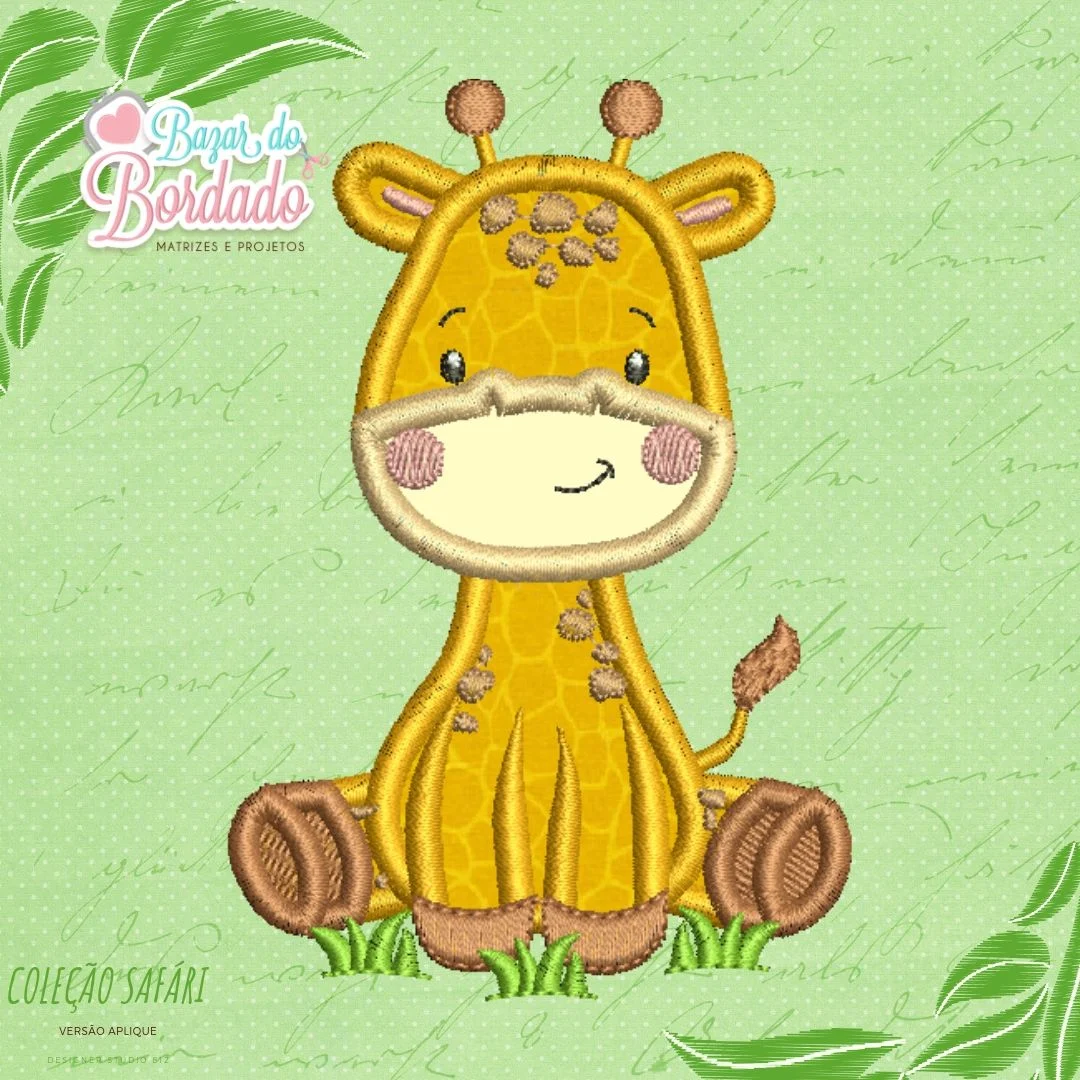 Matriz de Bordado - Girafinha