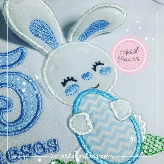 Matrizes de Bordado 3D - Coelhos