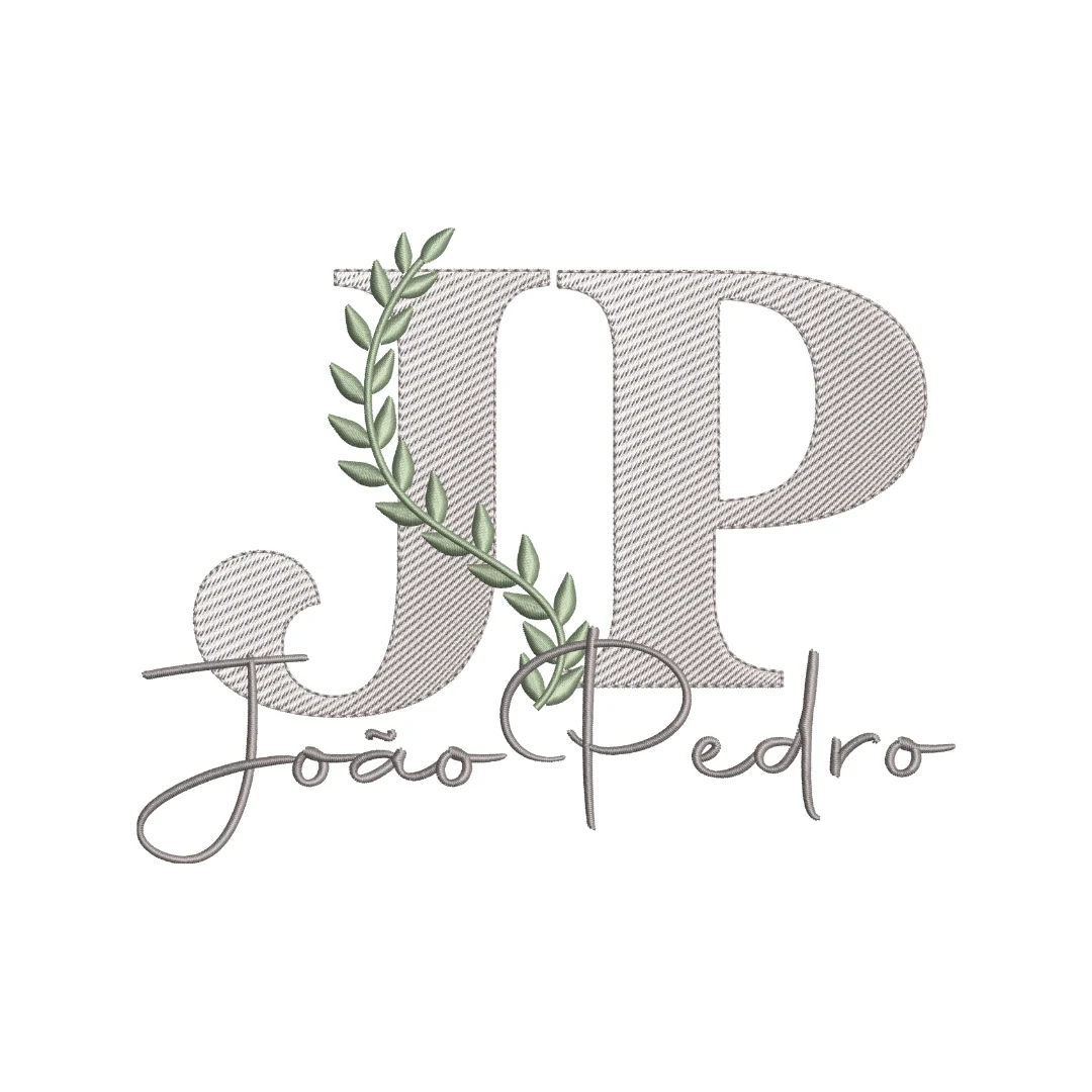 Matriz de nome com Iniciais e Ramo | Peça o nome que desejar