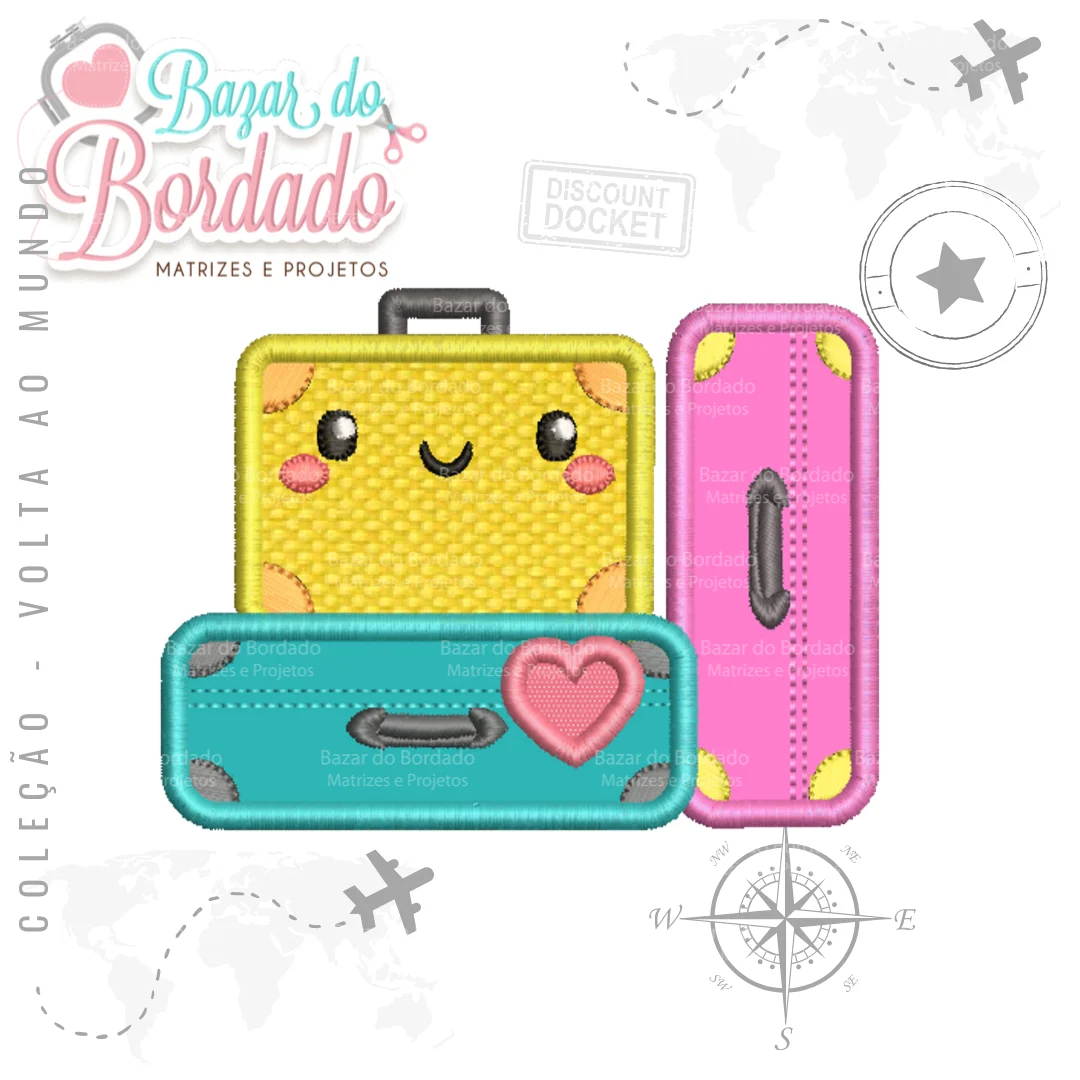 Matriz de Bordado - Malinhas