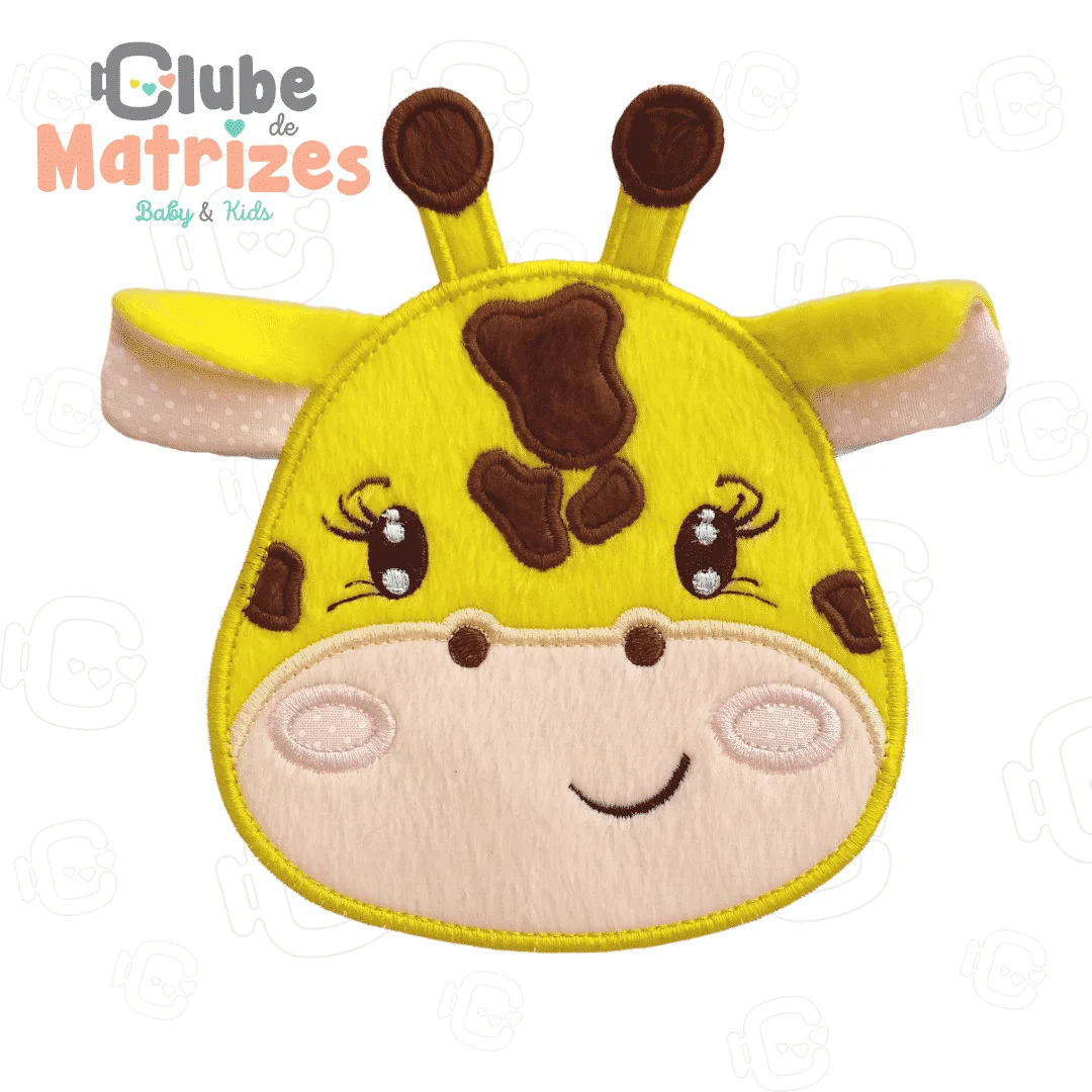 Projeto na Bordadeira - Carinha Girafinha