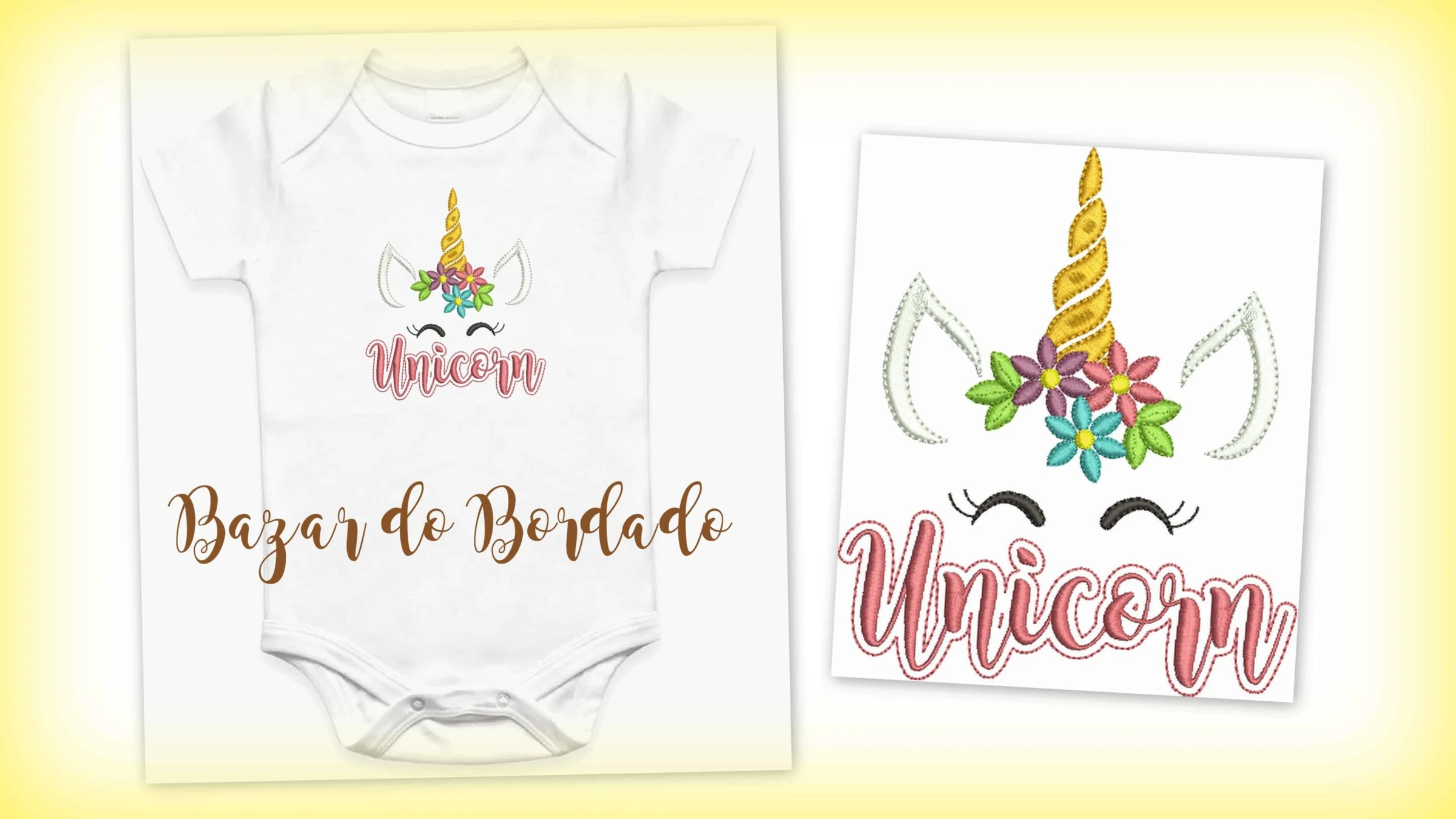 Matrizes de Bordado - Unicorn