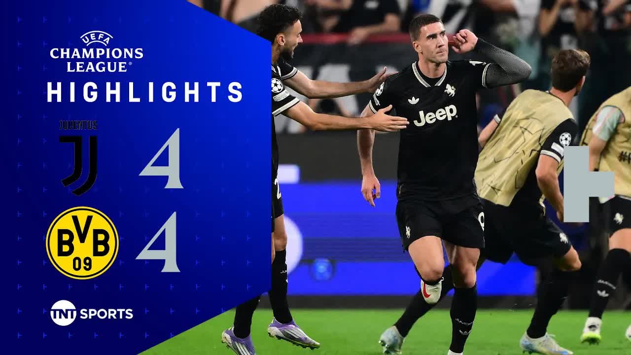 Screamers galore! 💥 | Juventus 4-4 Borussia Dortmund | UEFA Champions League Highlights