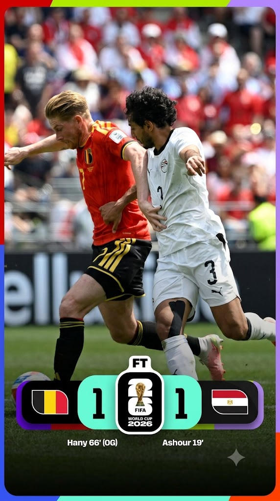 BEL v EGY