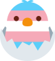 :hatched_trans: