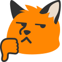 :blobfox_thumbs_down: