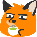 :blobfox_tea_glare: