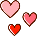 :three_hearts: