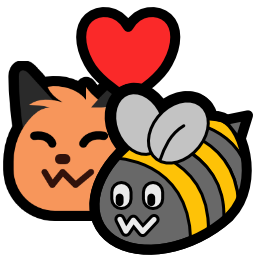 :blobbee_fox_snuggle:
