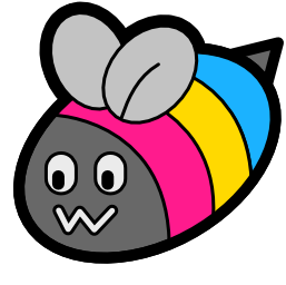 :blobbee_pansexual: