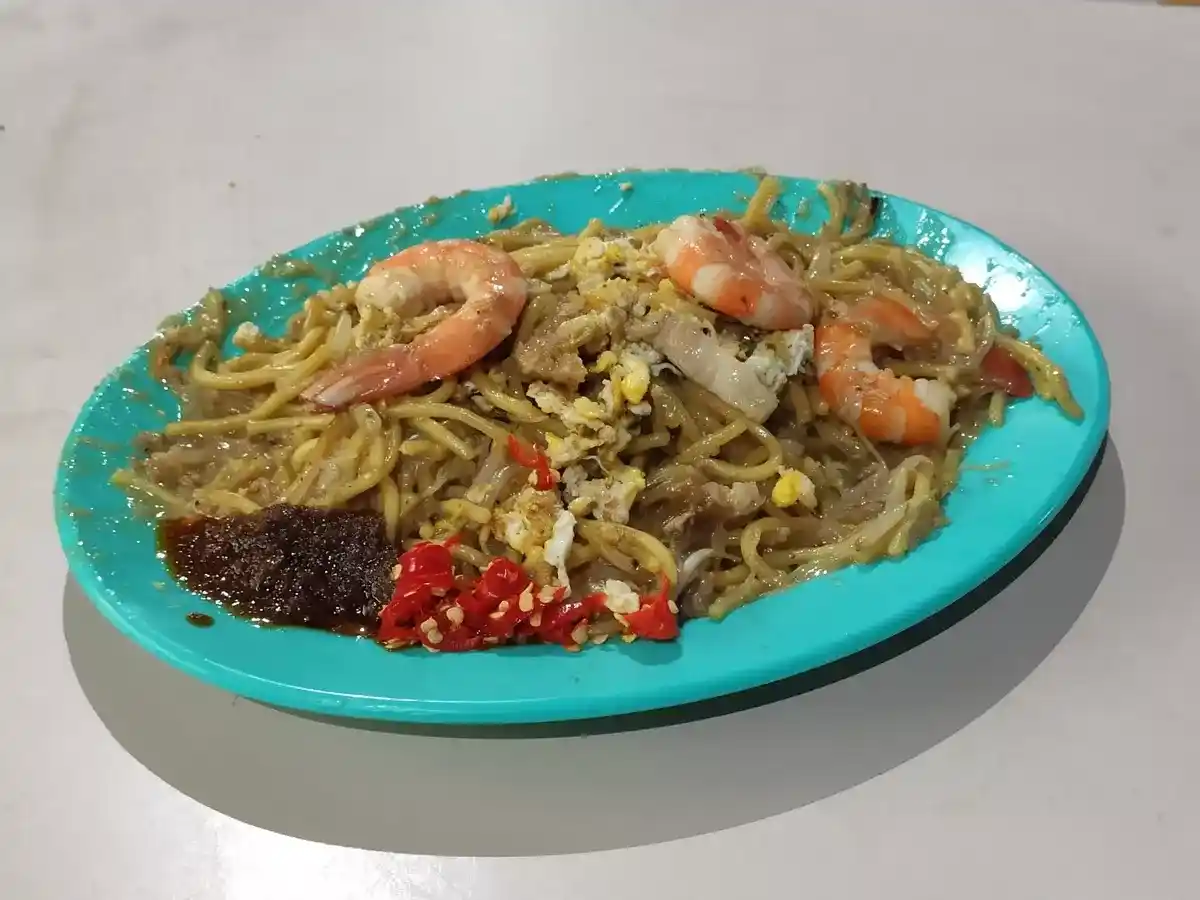 Tian Seng Fried Prawn Mee: Fried Hokkien Mee