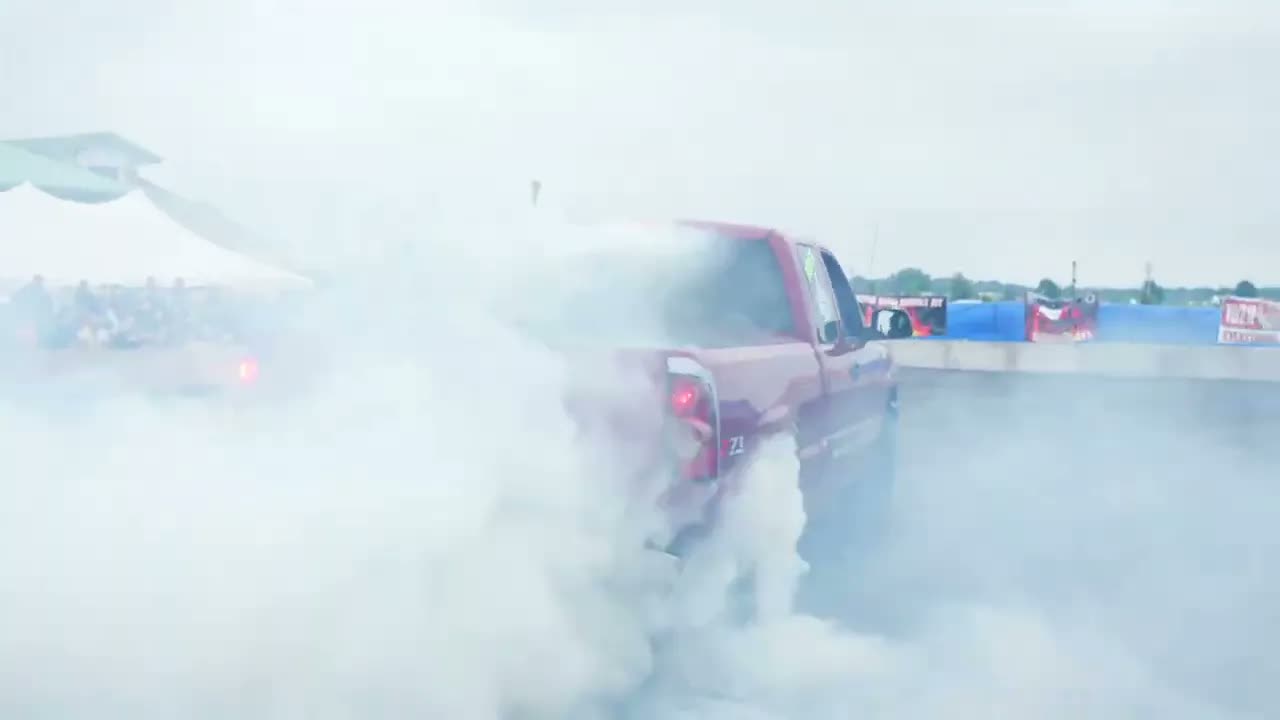 5th Place In The Motor Mania Burnout Contest