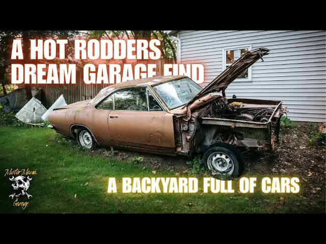 They found WHAT in the Garage? A Hot Rodders Paradise!