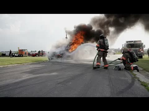 The Burnout Pit Was On Fire At MotorMania