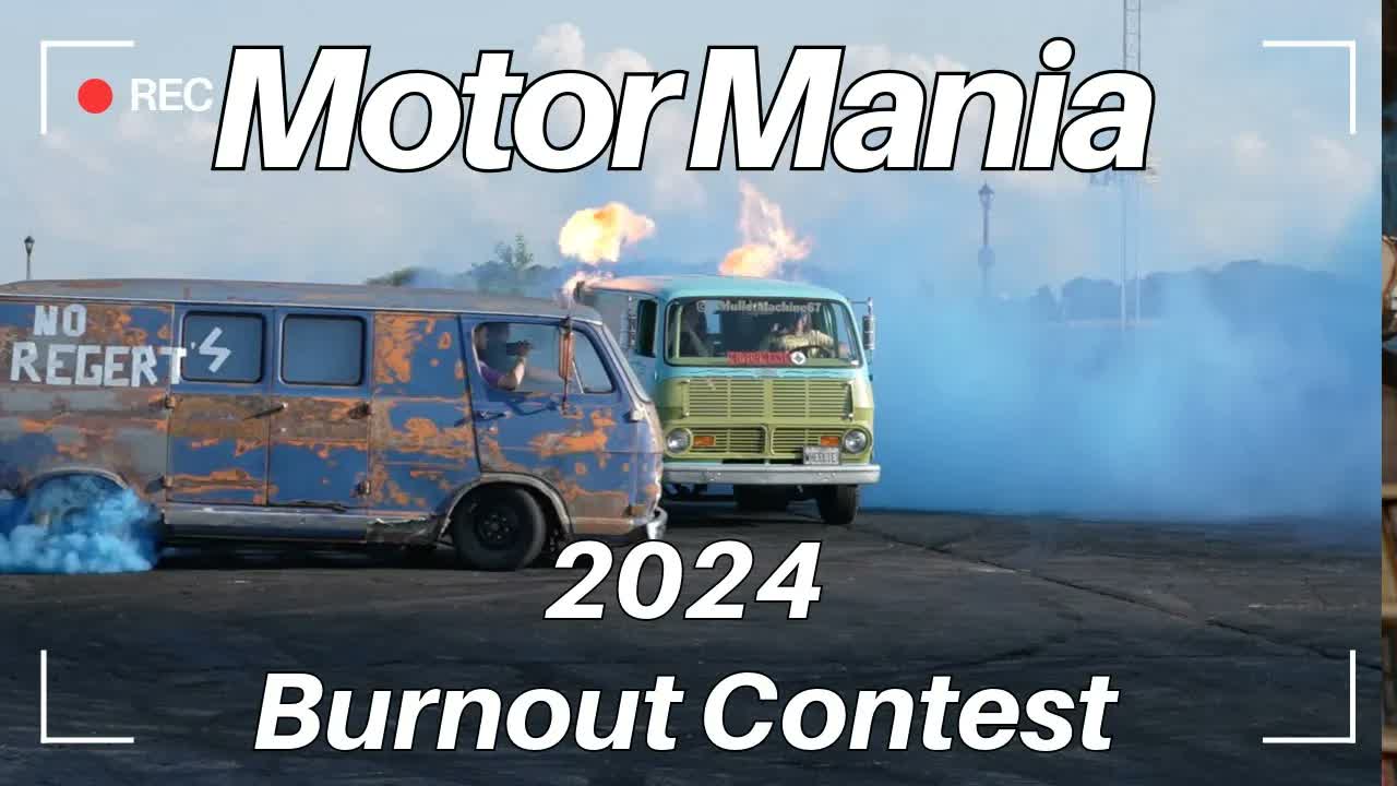 Motor Mania 2024 Cash Burnout Contest