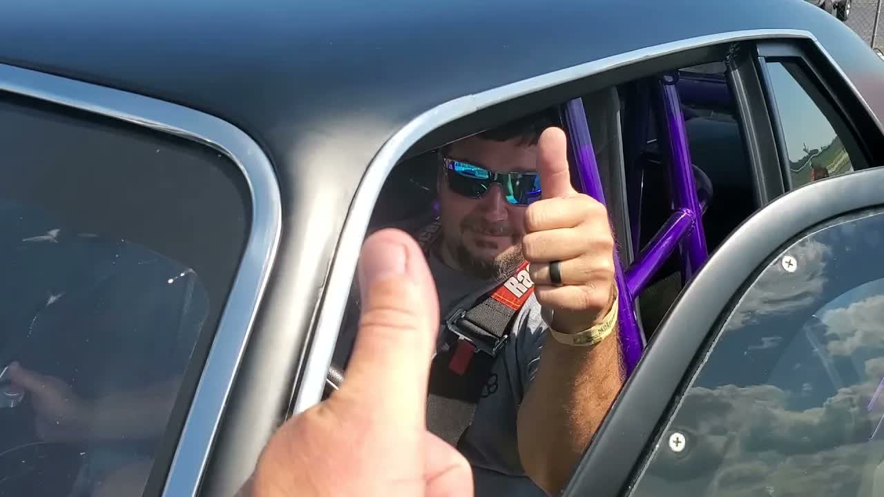 Anthony Smith In Hercules From Memphis Street Outlaws Doing a Run in the Burnout Pit At MotorMania