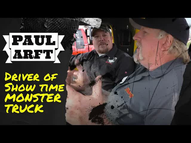 Paul Arft The Driver And Builder Of Show Time Monster Truck