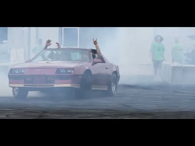 Mullet Man ripping an IROC-Z with Horny Mike