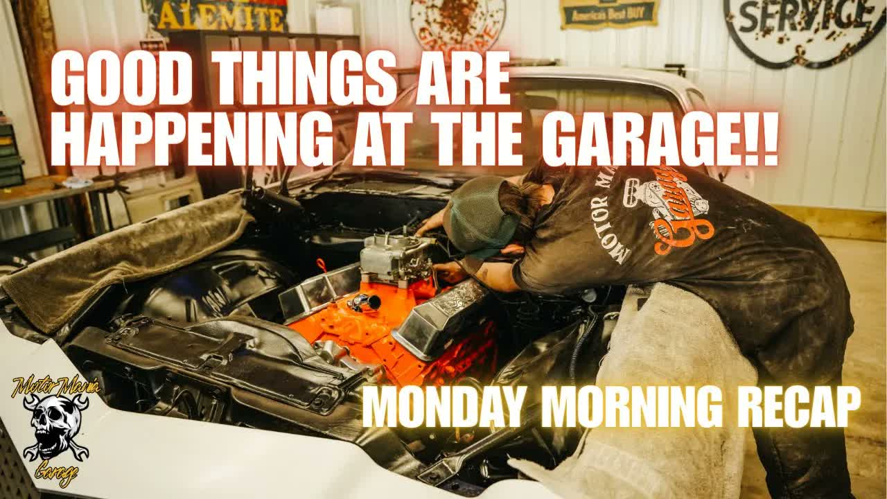 Good Things are Happening at The Motor Mania Garage! Update on the Chrysler Imperial!