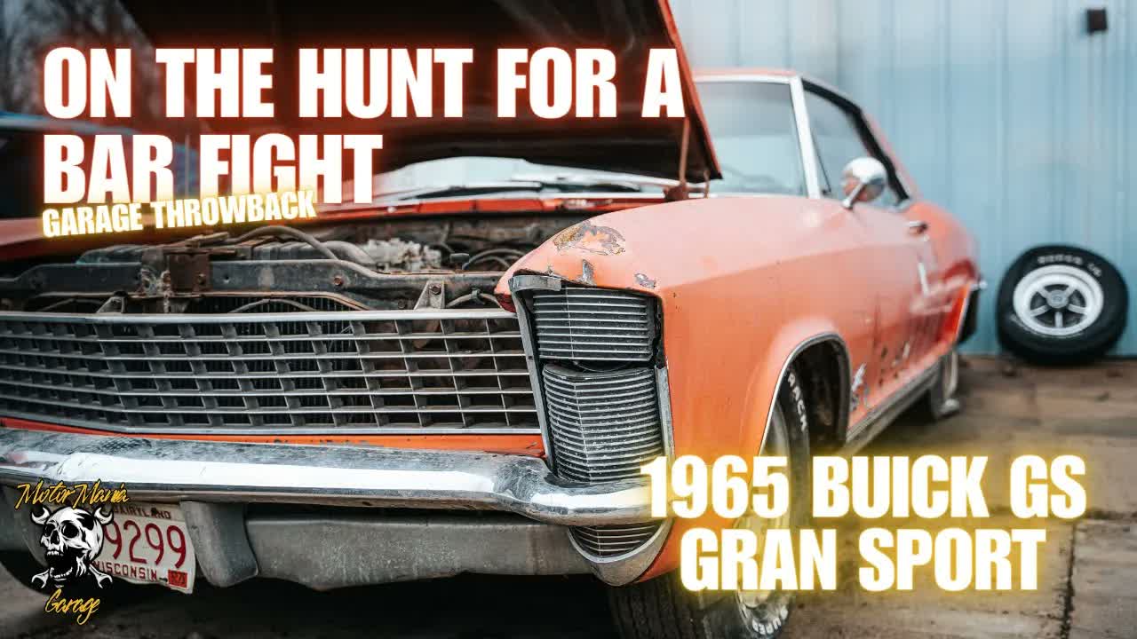 Do I Look Like A Valet?? 1965 Buick GS Gran Sport