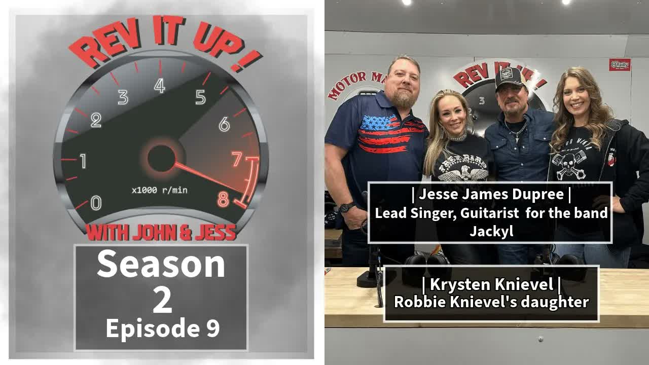 Jesse James Dupree | & | Krysten Knievel | Rev it Up! Season 2 Episode 9