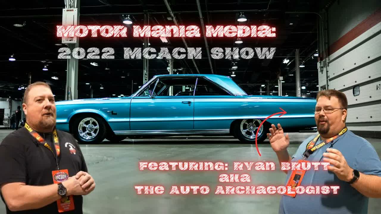 The Auto Archaeologist Ryan Brutt takes on MCACN 2022