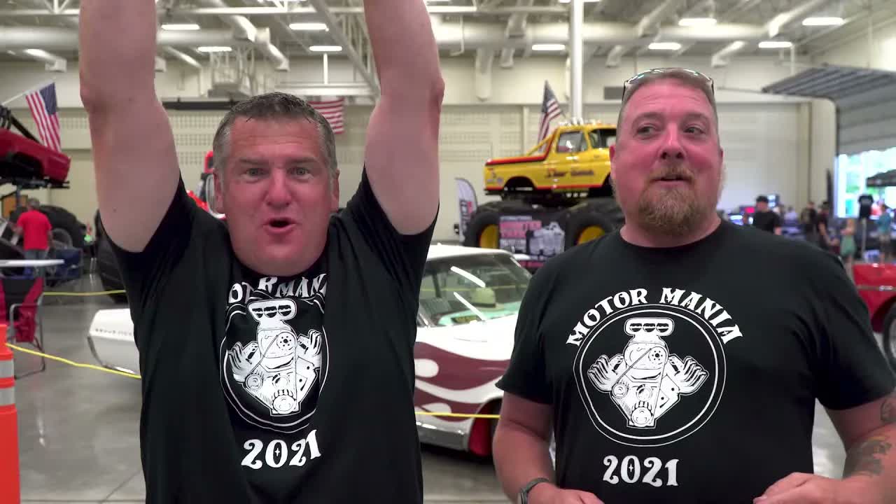 Motor Mania is happening NOW at the Washington County Fairgrounds!
