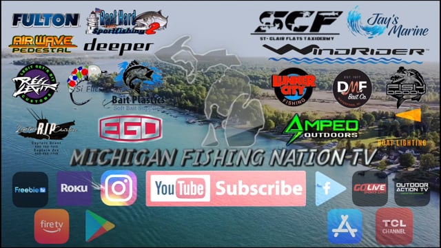 Michigan Fishing Nation S1 E8 Port Huron Winter Walleyes