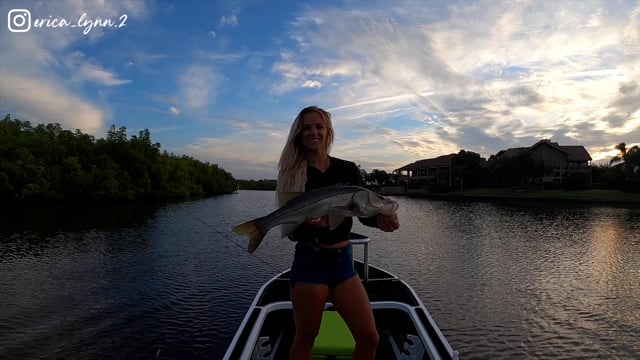 Erica Lynn - Season 1 - Episode 1 - Sunrise Topwater Fishing
