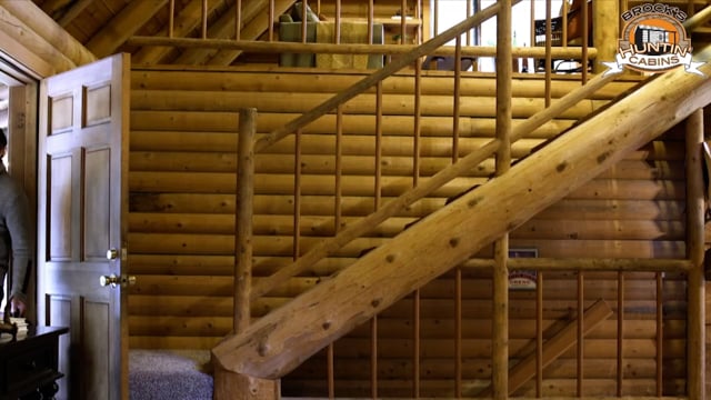 Brock's Huntin Cabins and More - Season 1 - Episode 13 - The Bear log cabin in Shelby County Alabama