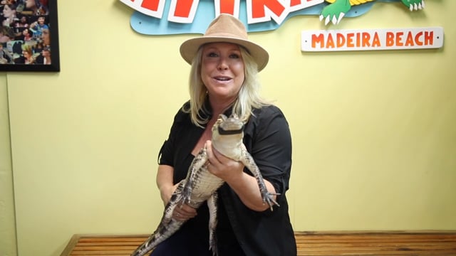 Let's Take it Outside with Misty Wells - Gatorland Video