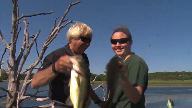 Jimmy Houston Outdoors - Bass Fishing Oklahoma with Jordyn Houston