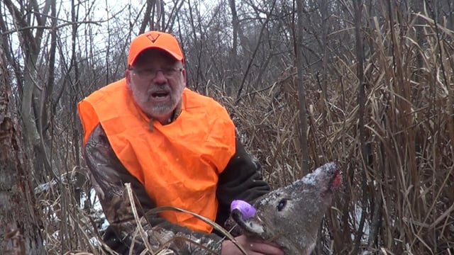 Vital Shot Productions - Jon Baiely Muzzleloader & Trevor and Gordy hunt in Six Lakes MI.-