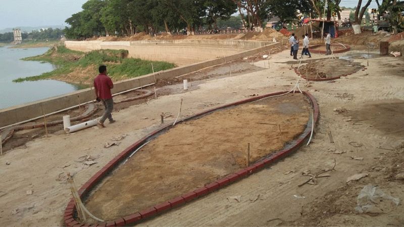 ৬০ বছর পর রাঙামাটির ‘ফিশারি সংযোগ বাঁধ’ সংস্কার