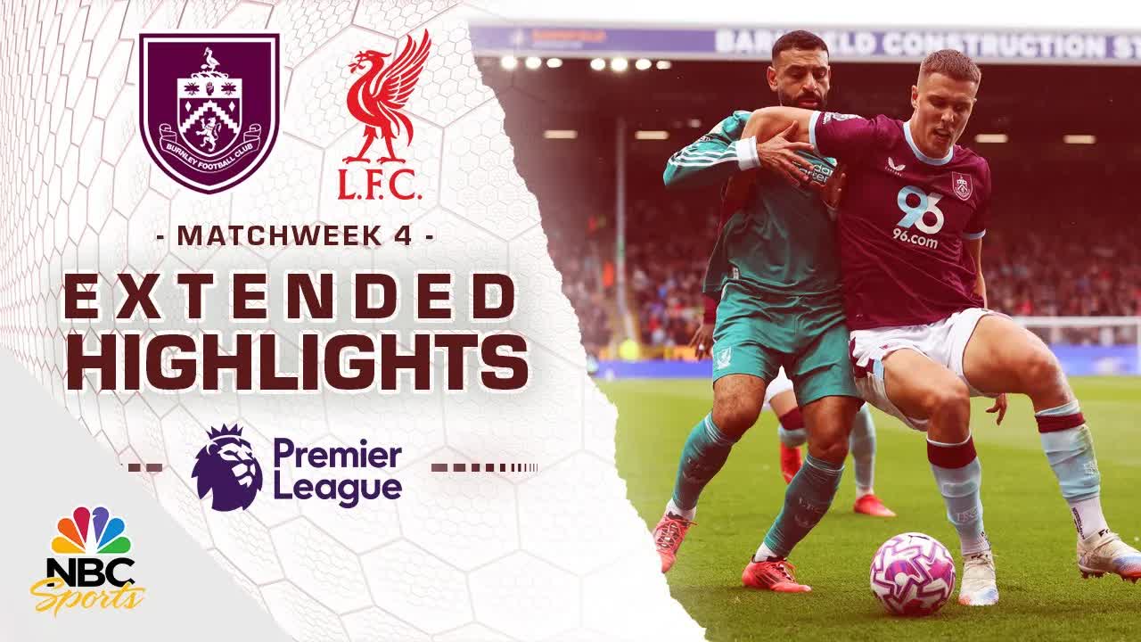 Burnley v. Liverpool | PREMIER LEAGUE HIGHLIGHTS | 9/14/2025 | NBC Sports