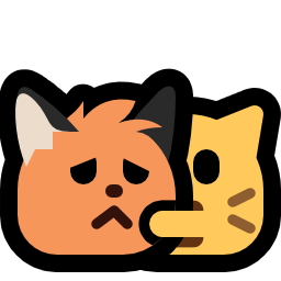 neocat_hug_fox_sad