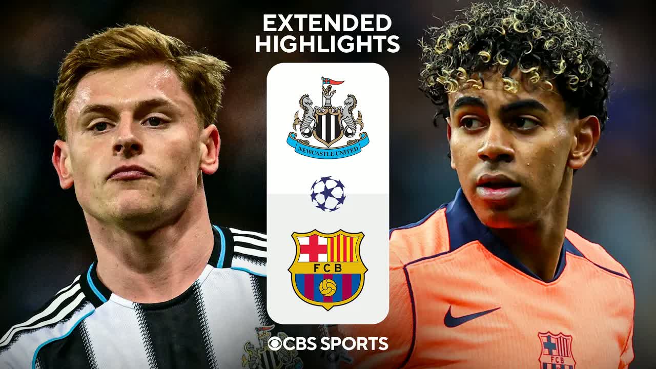 Newcastle United vs. Barcelona: Extended Highlights | UCL Round of 16 - Leg 1 | CBS Sports Golazo