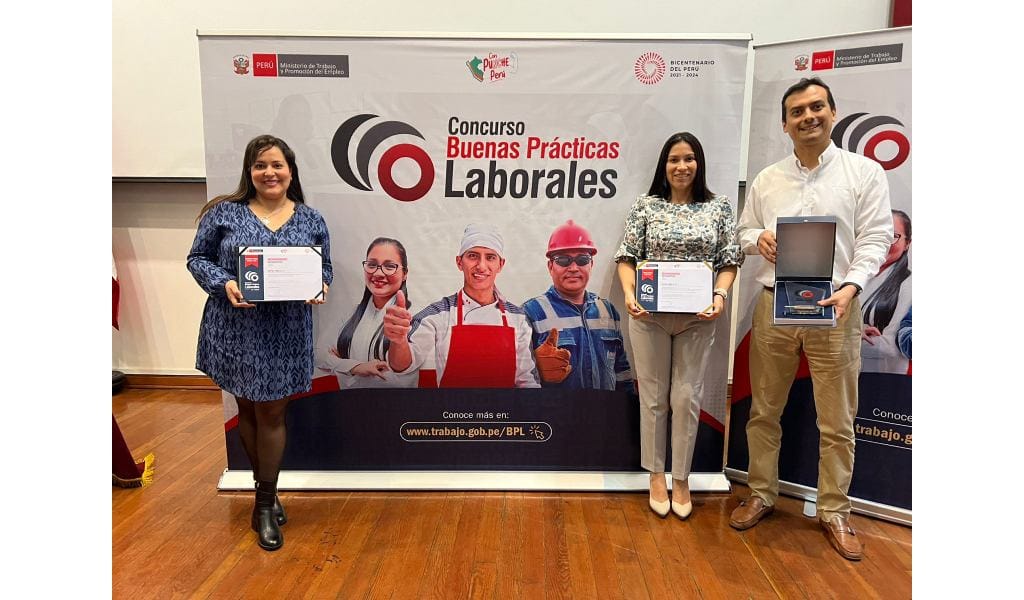 Metso: 1er y 2do lugar en buenas prácticas laborales 2023 del Ministerio del Trabajo en Perú