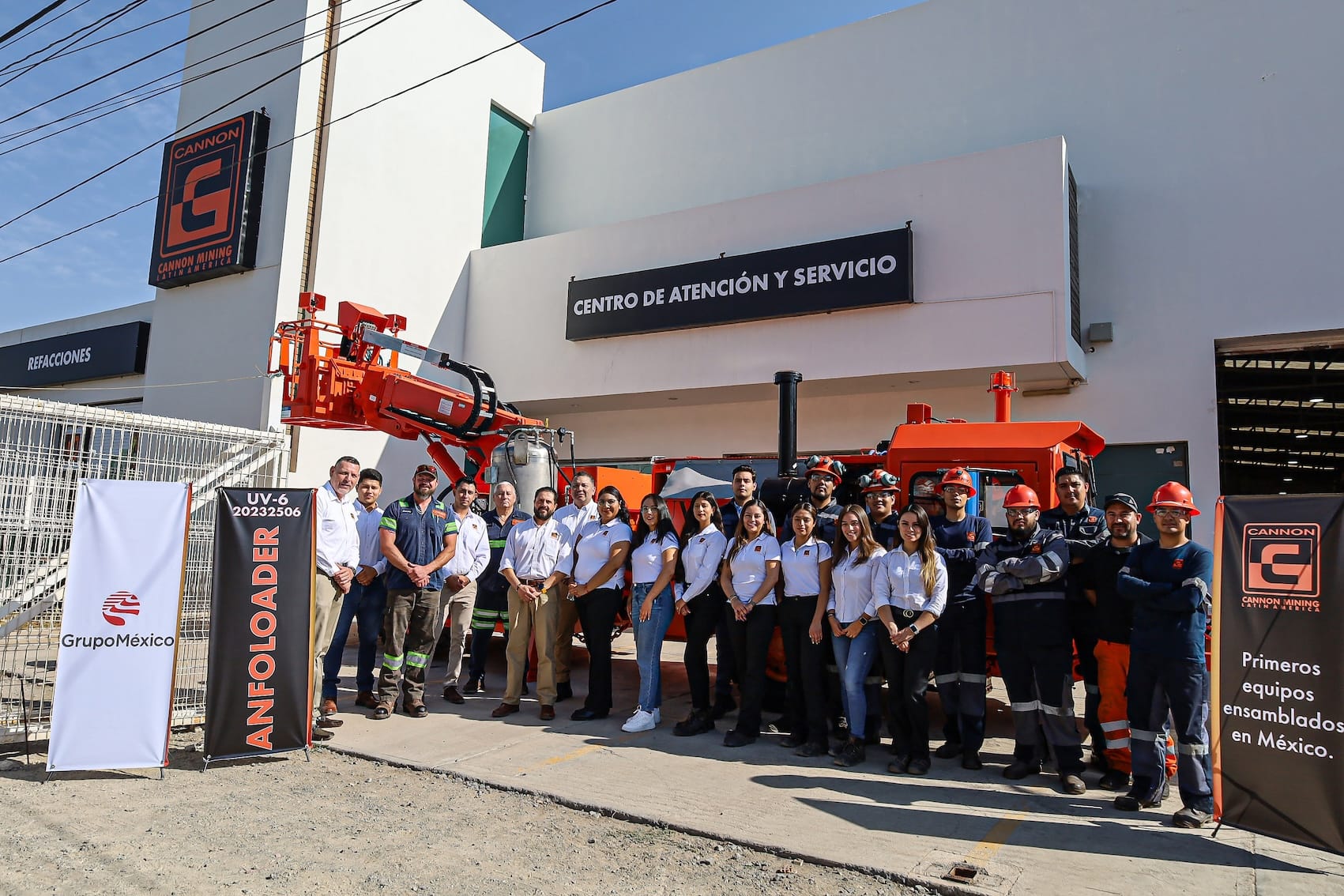 Entrega Cannon Mining su primer equipo ensamblado en Zacatecas