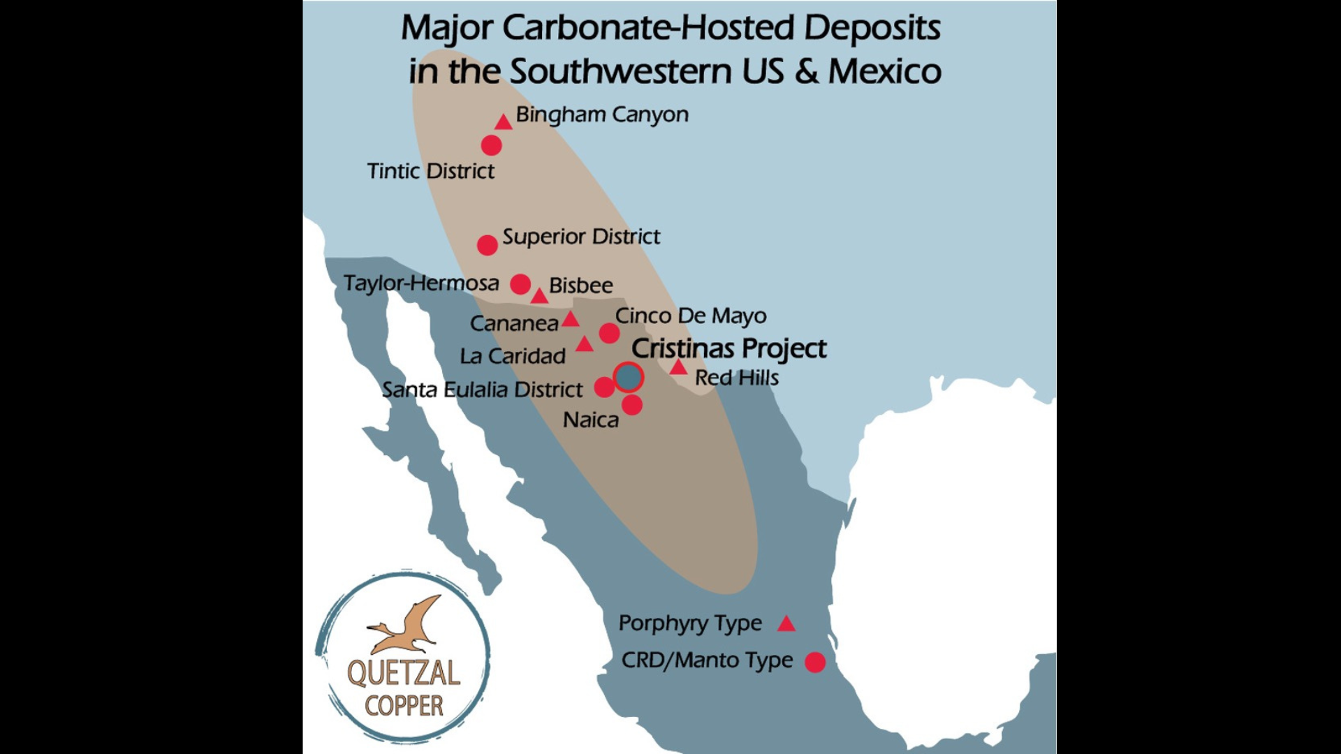 Quetzal Copper Corp. Inicia trabajo de campo en proyecto Cristinas en Chihuahua