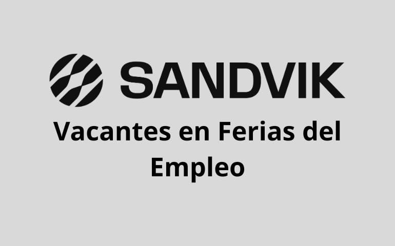 Invita Sandvik a Ferias del Empleo durante junio en Zacatecas