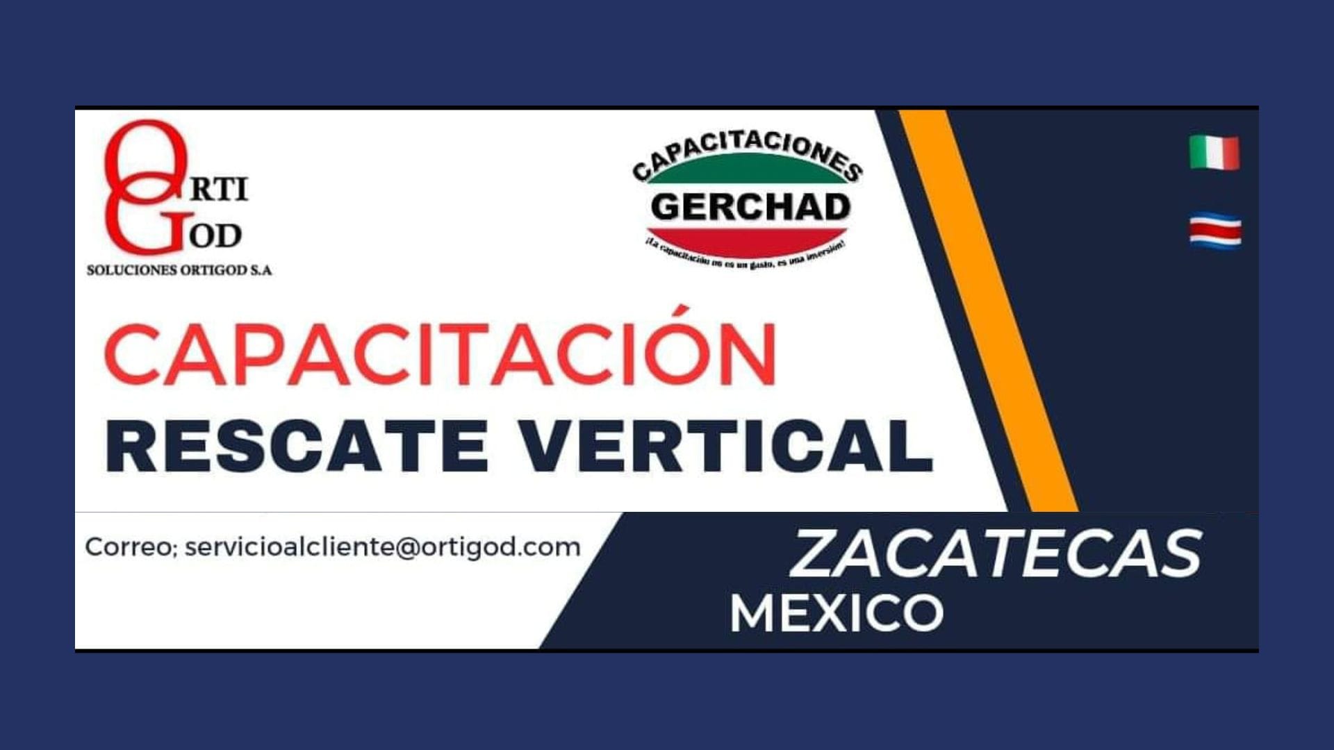 Capacitación: Rescate Vertical