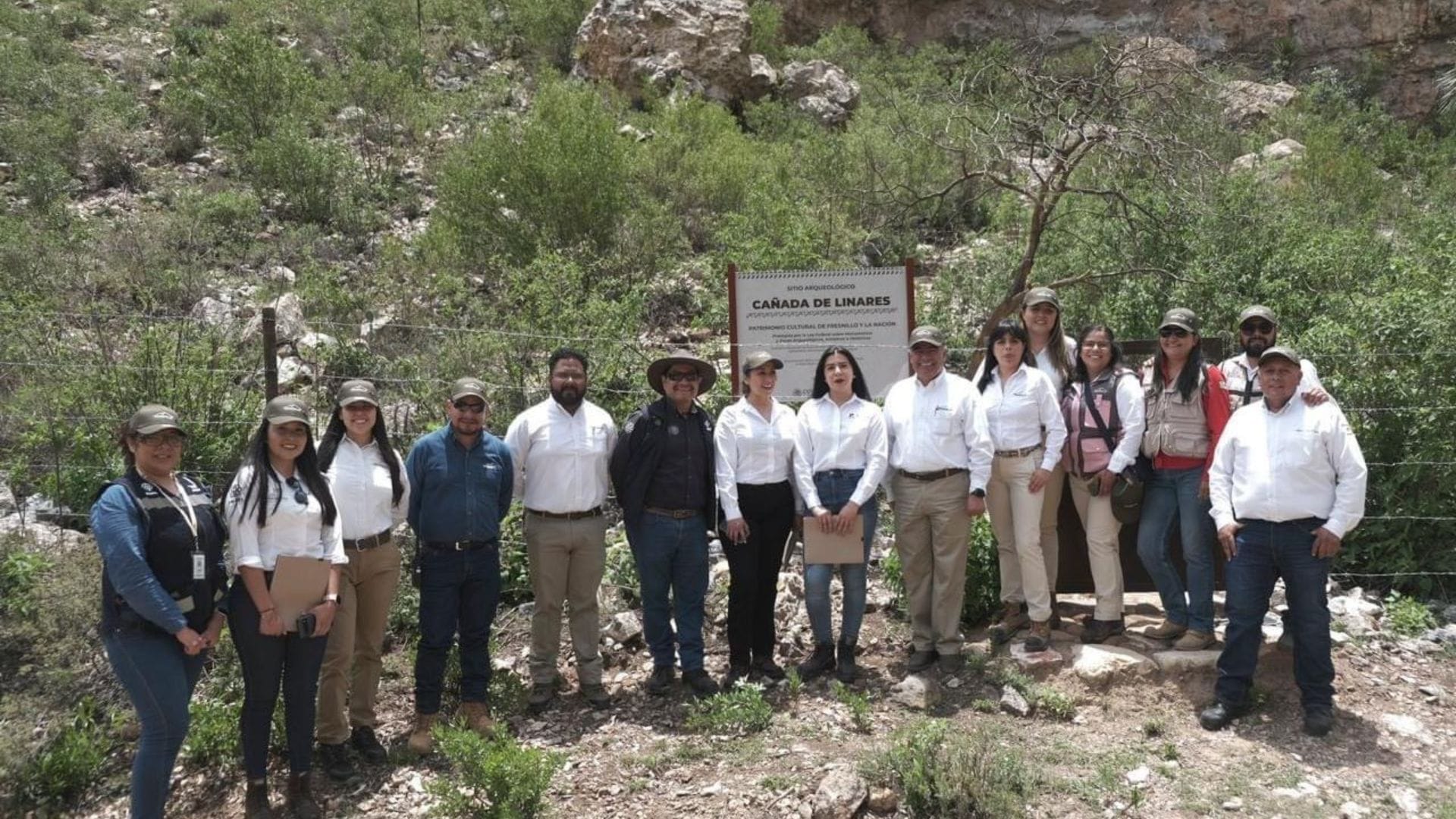 Fresnillo plc y Centro INAH Zacatecas rescatan el sitio arqueológico Cañada de Linares en Zacatecas