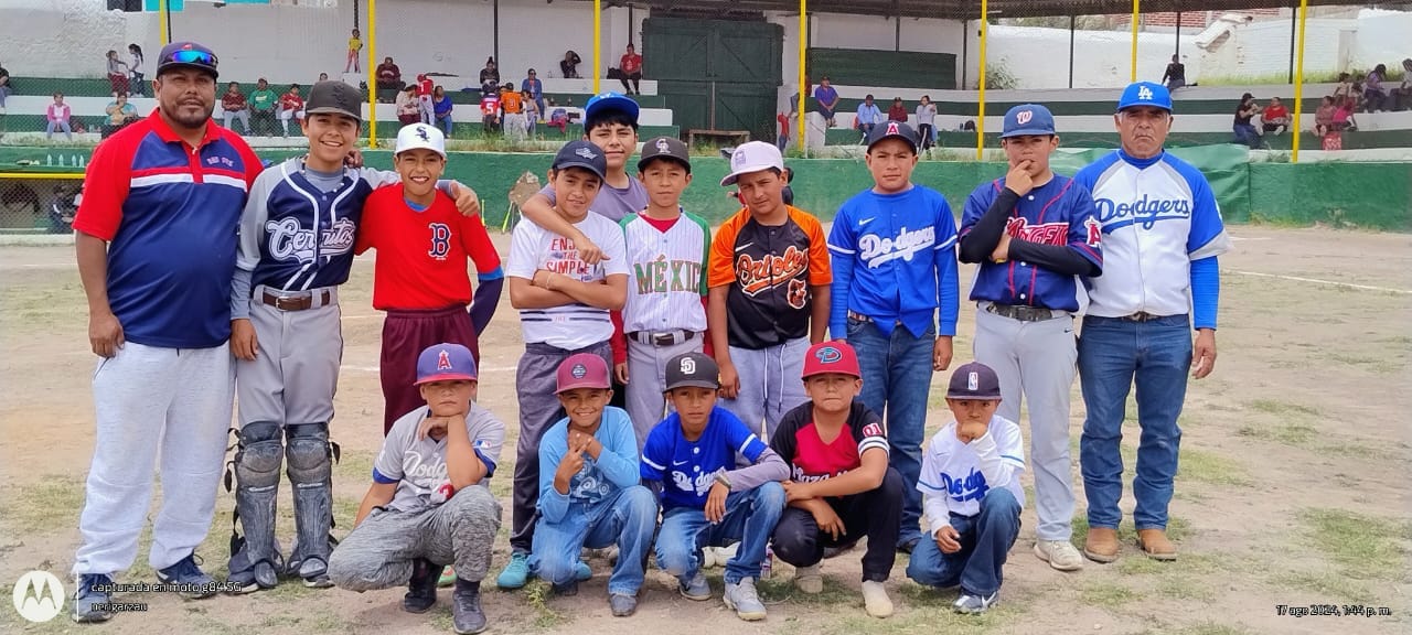 Organiza Grupo México amistoso de beisbol infantil en Charcas